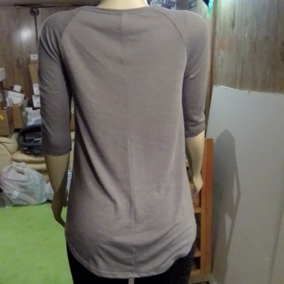 FINAL PRICE before donate! NWOT No Boundaries 3/4 Sleeve Hi/Lo Tunic Sz S junior - Picture 7 of 12